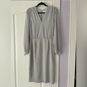 Reid’s Ruth Button v-neck Dress